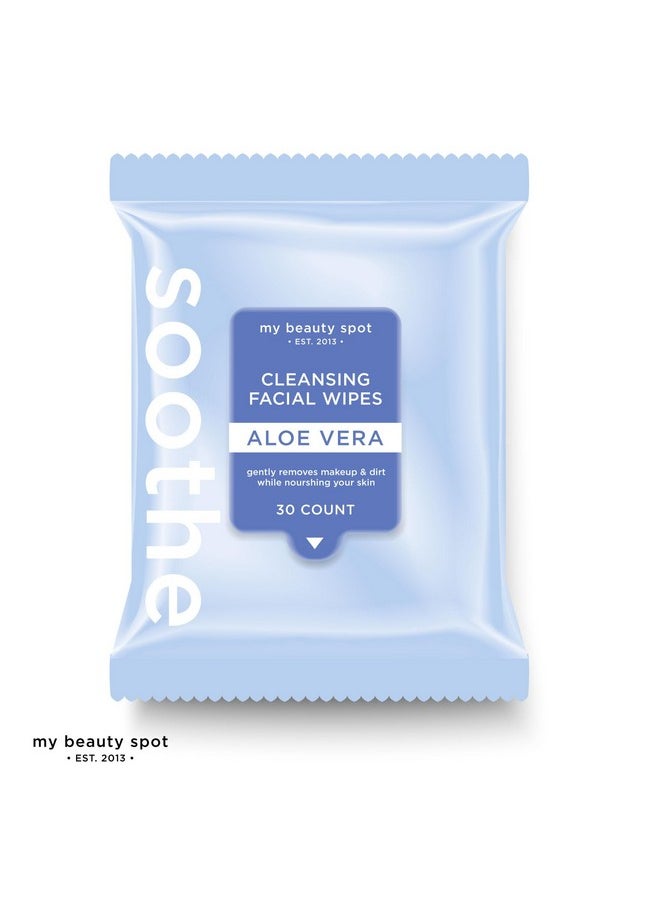 My Beauty Spot - 4 Pack Face Wipes For Women Cleansing Makeup Remover Wipes With Tea Tree Collagen Aloe Vera Rosehip 120 Pcs Face Cleansing Wipes - Image 1
