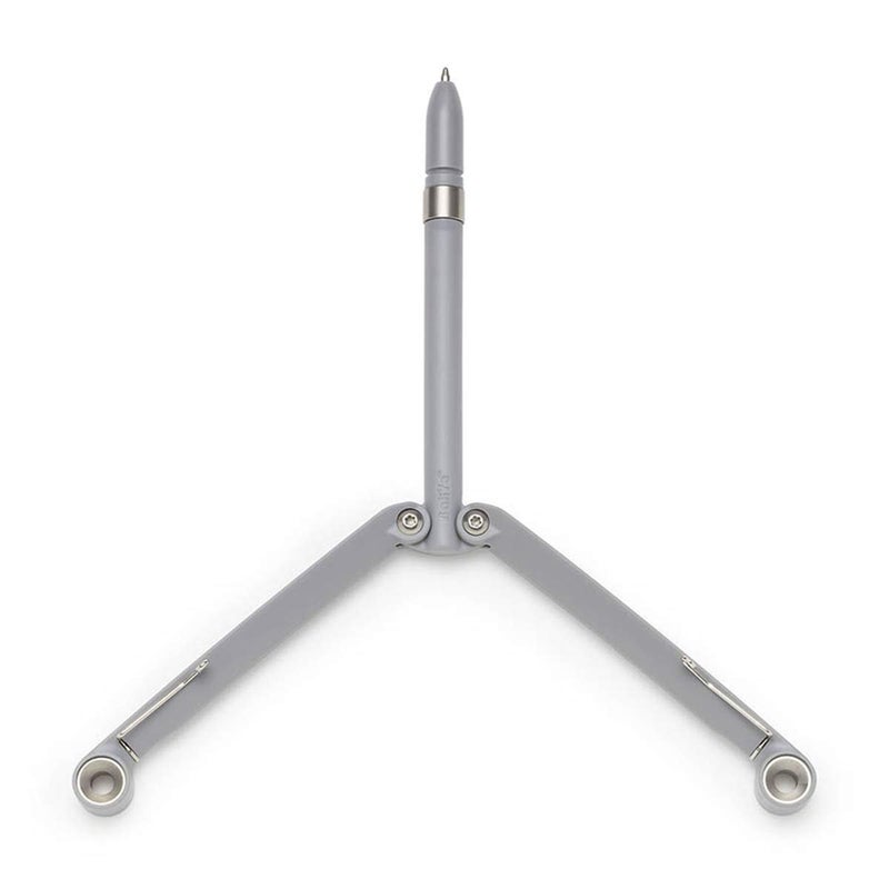 Spyderco قلم سبايدركو باليو ذو مقبضين عالي الأداء للاستخدام الثقيل - رمادي - YCN101 - Image 1