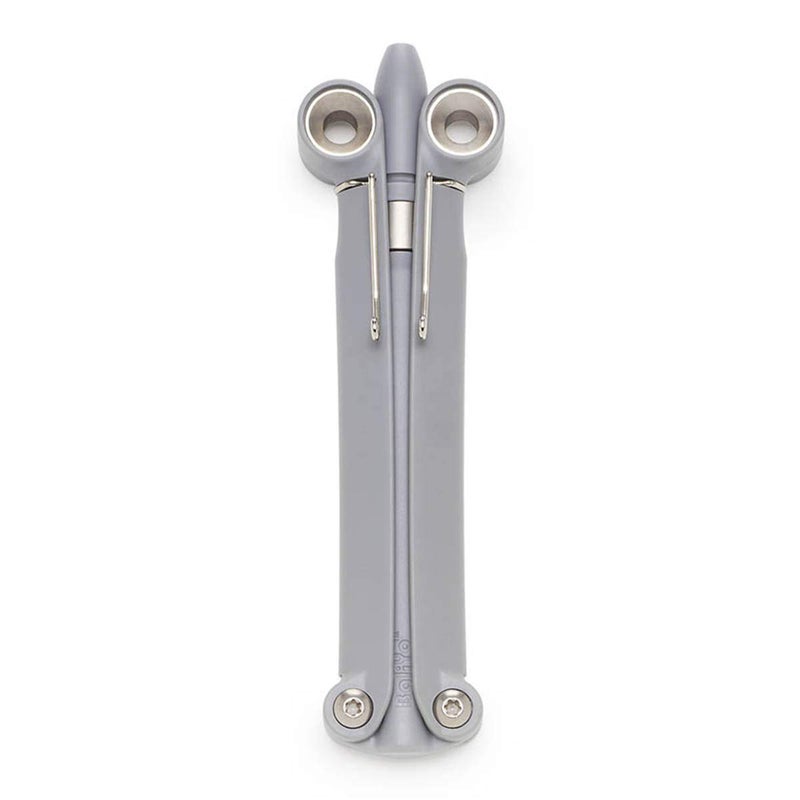 Spyderco قلم سبايدركو باليو ذو مقبضين عالي الأداء للاستخدام الثقيل - رمادي - YCN101 - Image 2