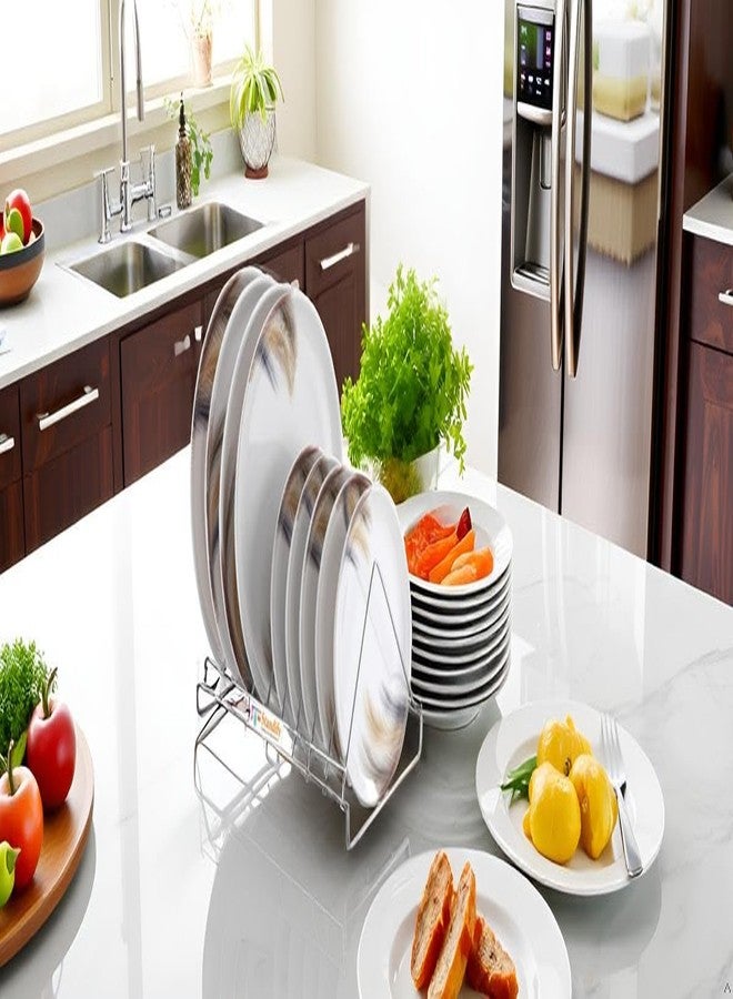 STANDIFY® 8 V-Plate Stainless Steel Stand Heavy Duty, Rust-Proof Durable, Stable, for Indoor & Outdoor Home & Kitchen Use. - Image 2