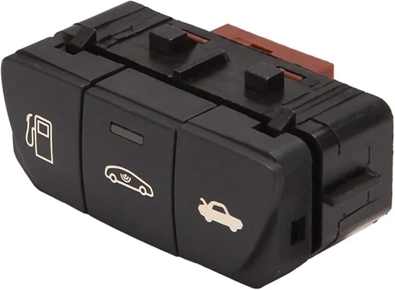 Peugeot 508 508SW Fuel Tank Cap Button Start Stop Backup Trunk Switch Black - Image 1