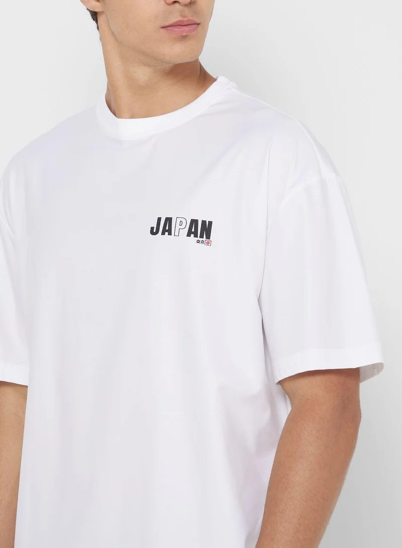 سفنتي فايف Casual Oversized T-Shirt