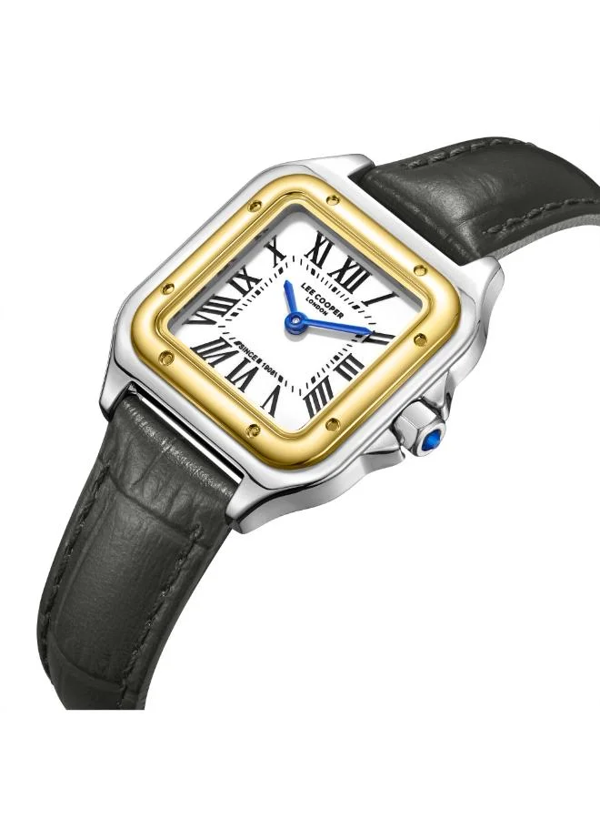 Lee Cooper Women's Leather Analog Watch LC08191.231 - 27X35 mm