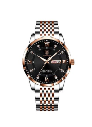 Silver/Rose Gold