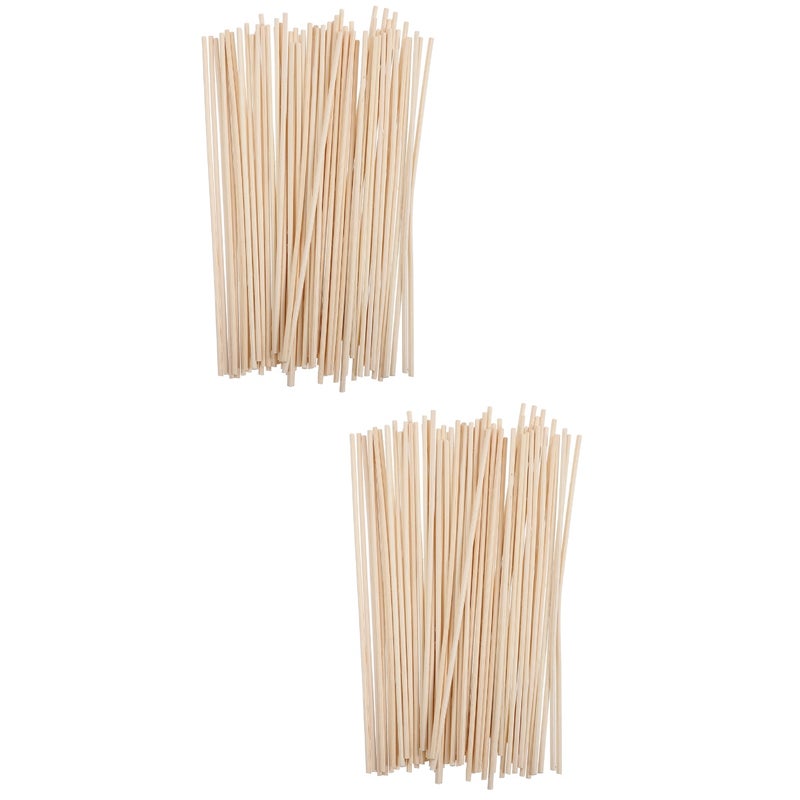 200 Pcs Rattan Reed Diffuser Sticks Rattan Room Oil Fragrance Diffuser Refill Sticks Supply - Image 1