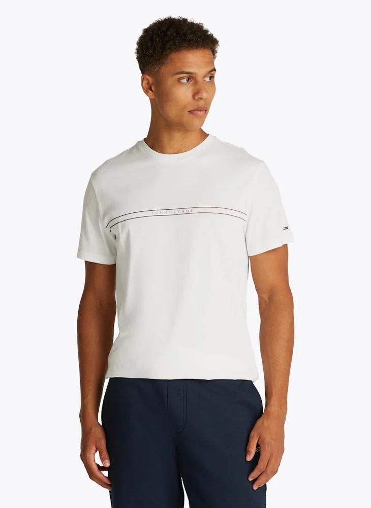 TOMMY JEANS Graphic Crew Neck T-Shirt