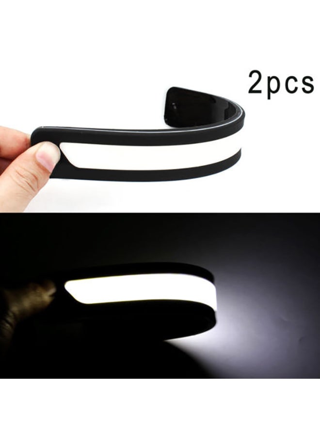 Loquat 2pcs White DRL LED Car Daytime Running Lights Driving Bulbs Daylight Fog Light - Image 1