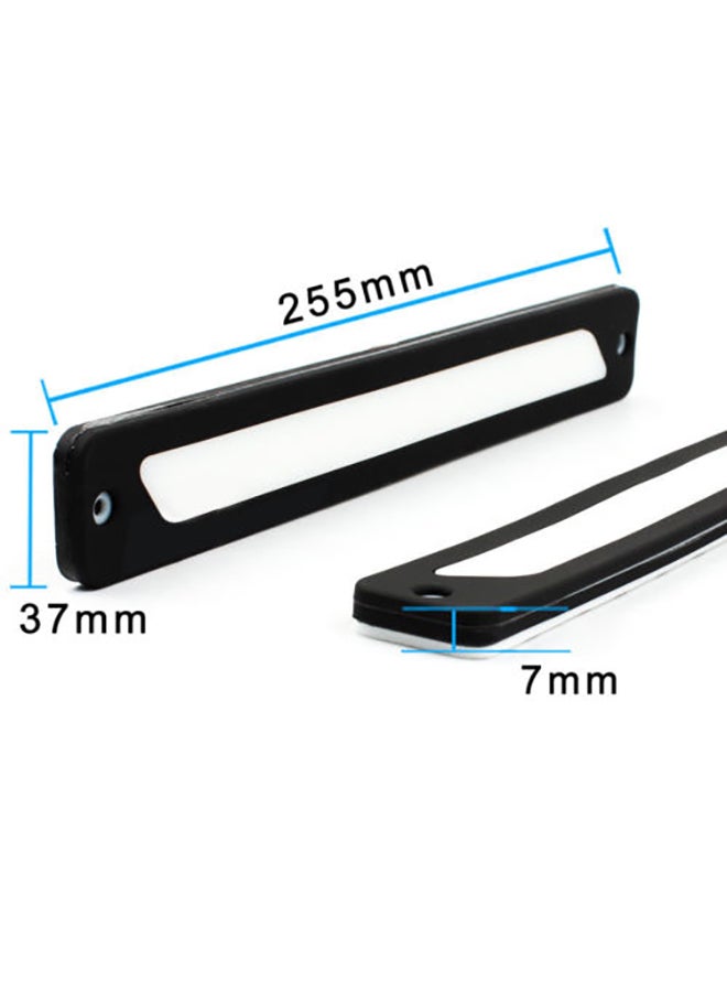 Loquat 2pcs White DRL LED Car Daytime Running Lights Driving Bulbs Daylight Fog Light - Image 4