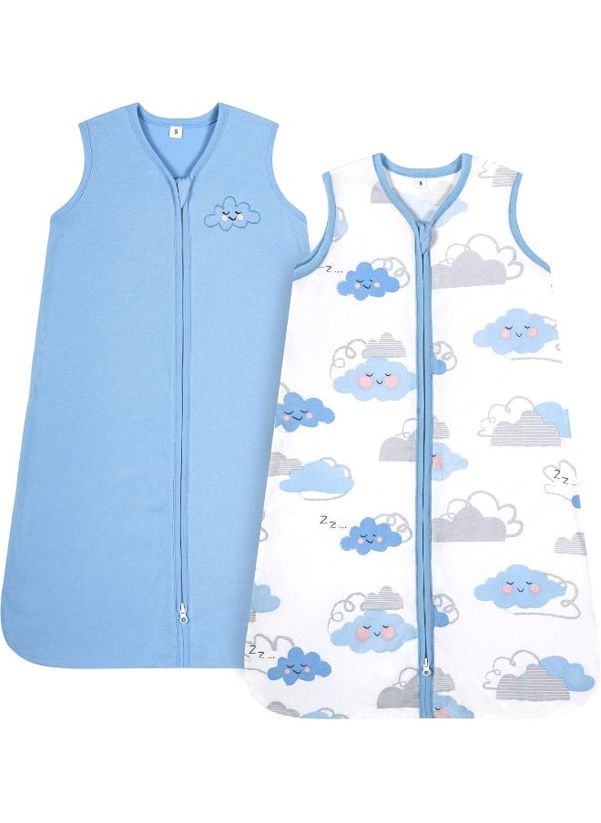 TILLYOU TILLYOU baby-boys Sleeveless Quilted Sleep Sacks  - Image 1