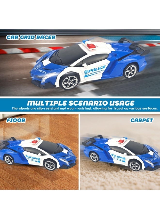 Bluejw Remote Control Car One-Button Deformation Transform Robot RC Cars 1:18 Scalerc Remote Control Vehicles with 360 Degree Rotating Birthday Toys for 3-12 Boy - Image 4