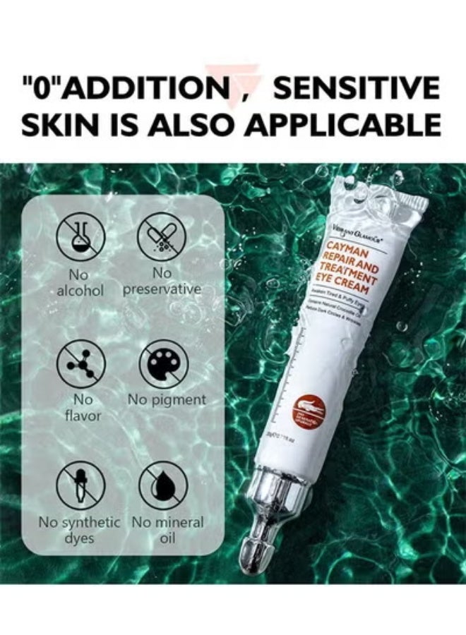 Vibrant Glamour Cayman Repair and Treatment Eye Cream 20g, Magic Eye Cream, Eye Cream to Remove Eye Bags, Wrinkles, Fine Lines, Dark Circles, Anti Aging Eye Cream, Lift Lighten Eye Cream, Eye Repair and Treatment - Image 5