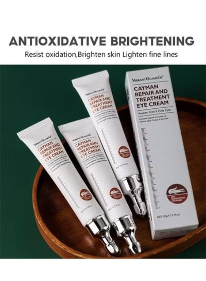 Vibrant Glamour Cayman Repair and Treatment Eye Cream 20g, Magic Eye Cream, Eye Cream to Remove Eye Bags, Wrinkles, Fine Lines, Dark Circles, Anti Aging Eye Cream, Lift Lighten Eye Cream, Eye Repair and Treatment - Image 2