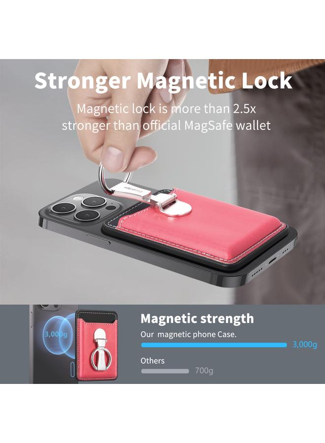erorex Magsafe Folding Ring Phone Card Bag Case for iPhone 15 / iPhone 14 / iPhone 13 - Image 4