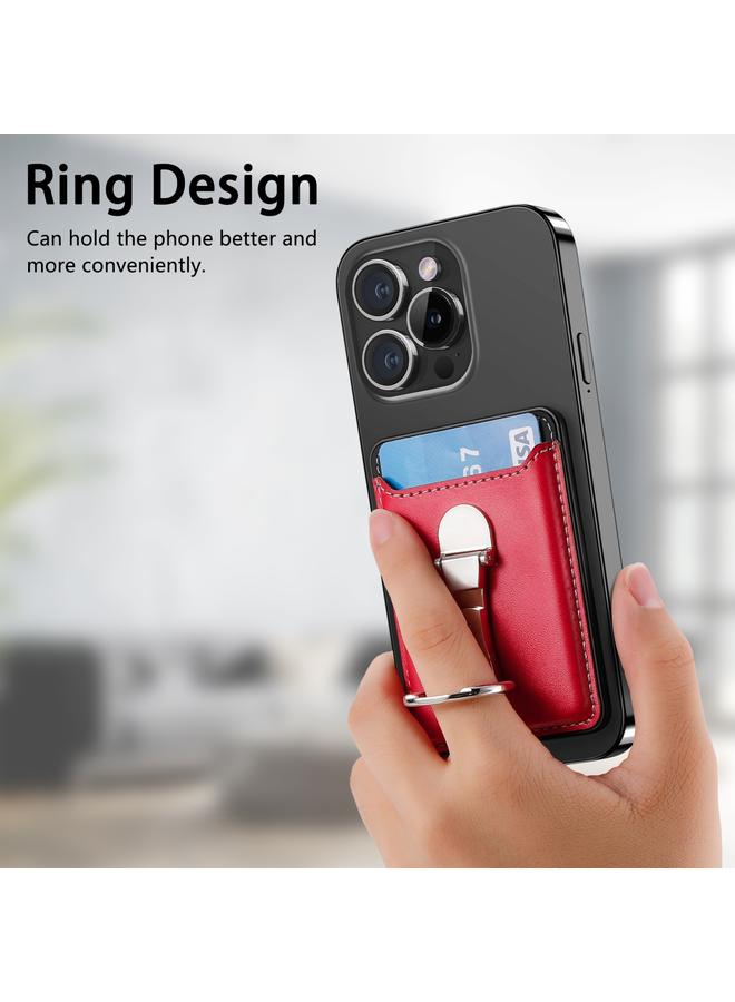 erorex Magsafe Folding Ring Phone Card Bag Case for iPhone 15 / iPhone 14 / iPhone 13 - Image 2