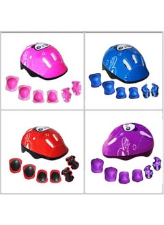 ZCM-HAPPY 7-Piece Skateboard  Set Kids Protective Gear Set  - Image 2