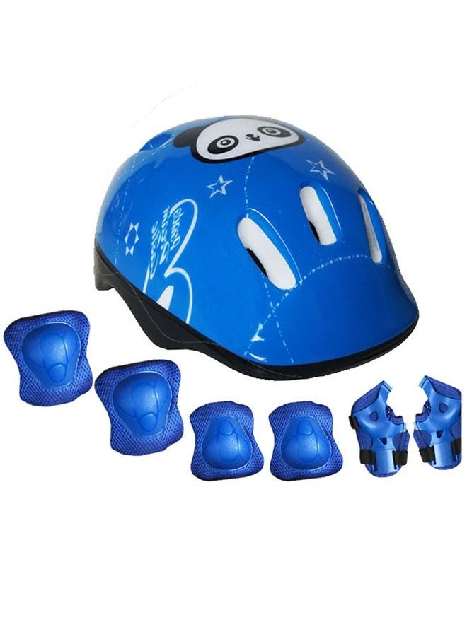 ZCM-HAPPY 7-Piece Skateboard  Set Kids Protective Gear Set  - Image 1