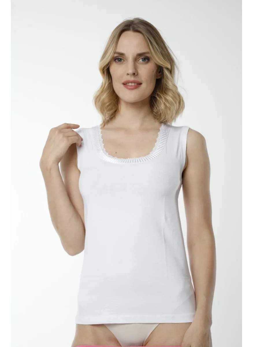 HMD 2440 3-pack Women's Athlete With Cotton Thick Straps - White