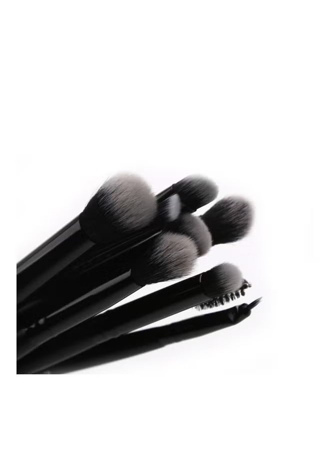 Zoreya مجموعة فرش ظلال العيون 15 قطعة باللون الأسود - Image 5