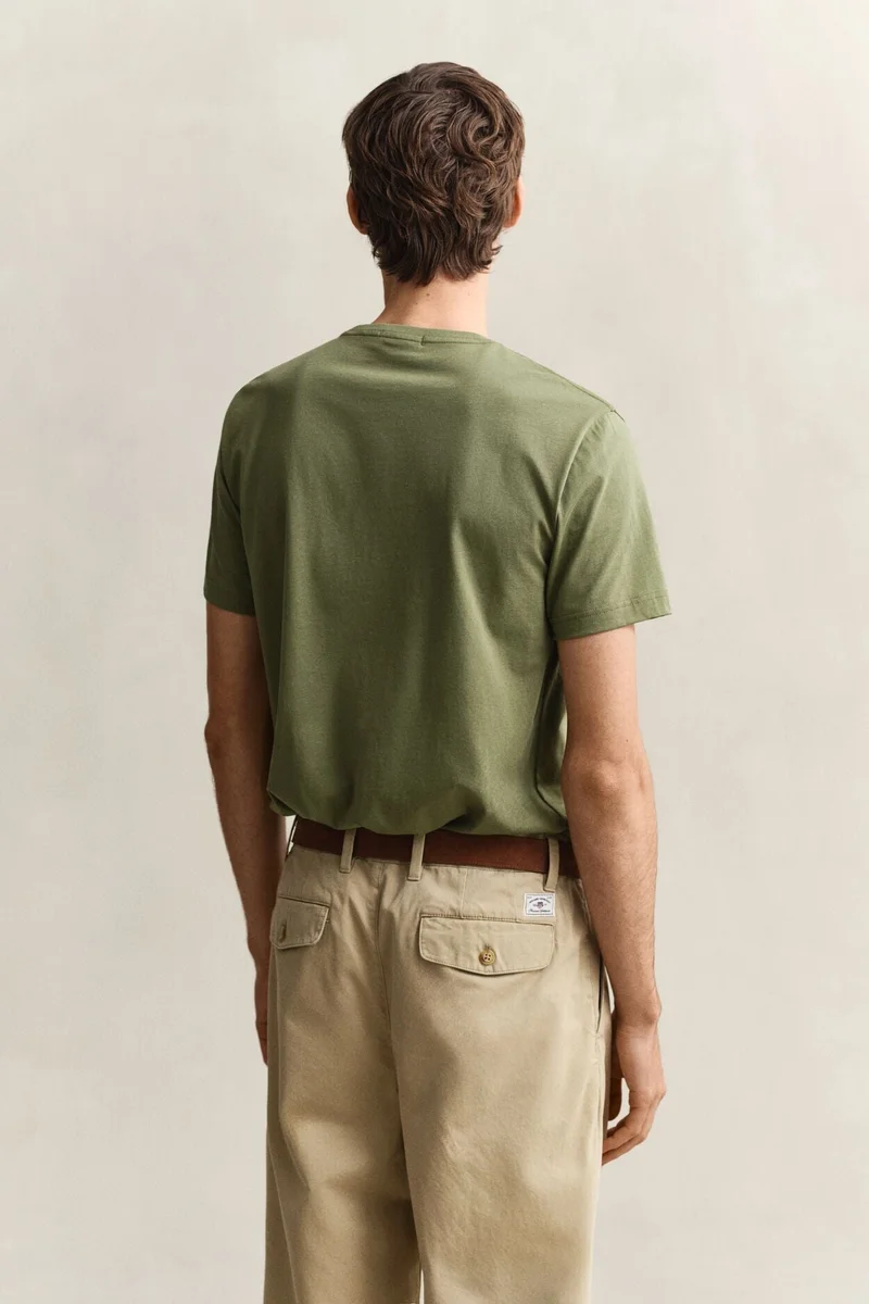 GANT  Regular Shield Short Sleeve T-Shirt for Men | Best Price UAE