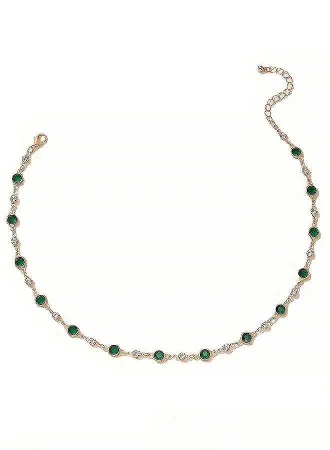 تايك تو Take Two Embellished Link Necklace
