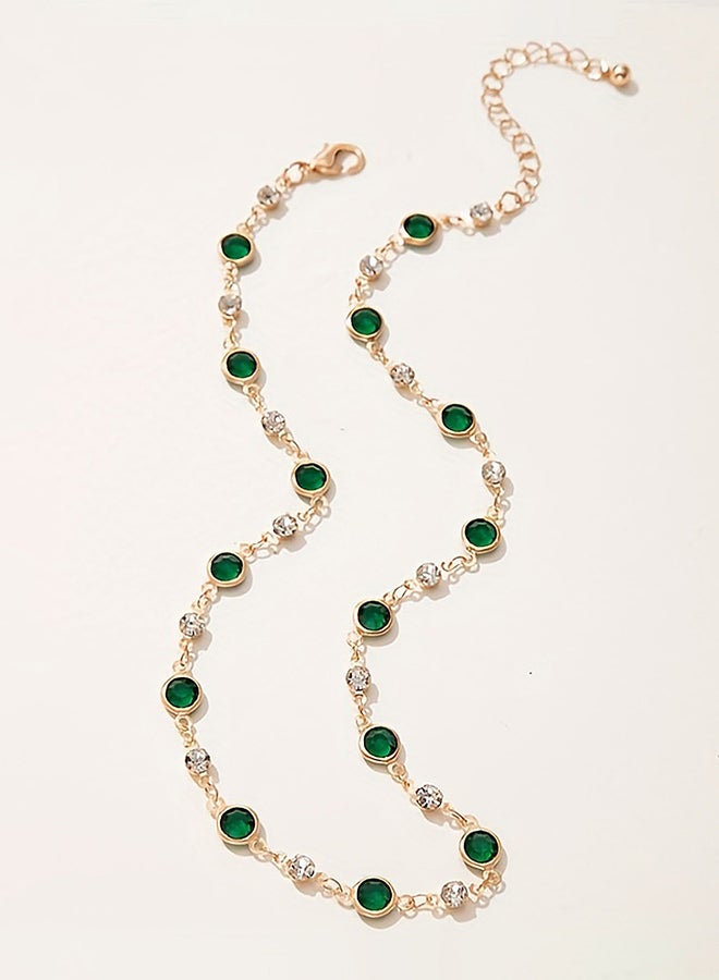 Styli Embellished Link Necklace - Image 2