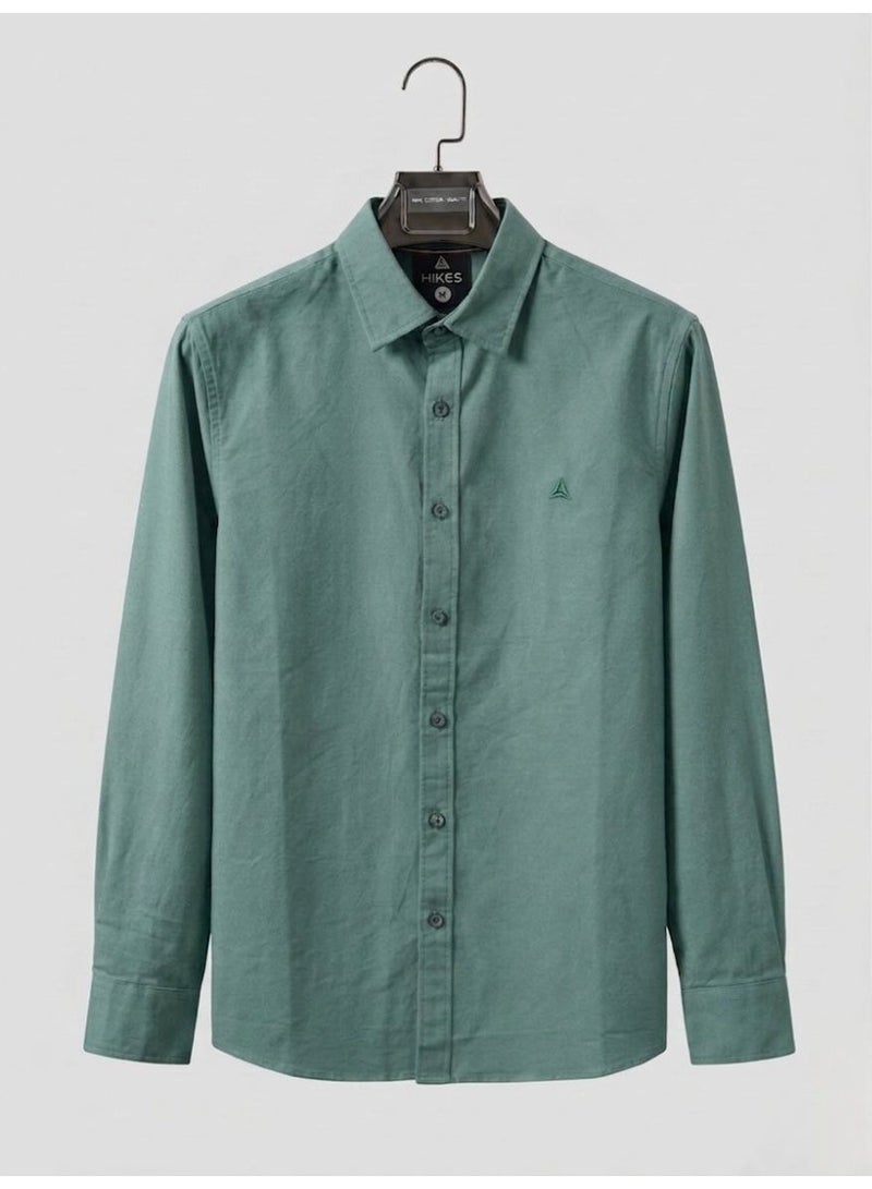 Hikes Men’s Premium Cotton Shirt – Soft Breathable Fabric, Classic Slim Fit Casual & Formal Wear - Image 5