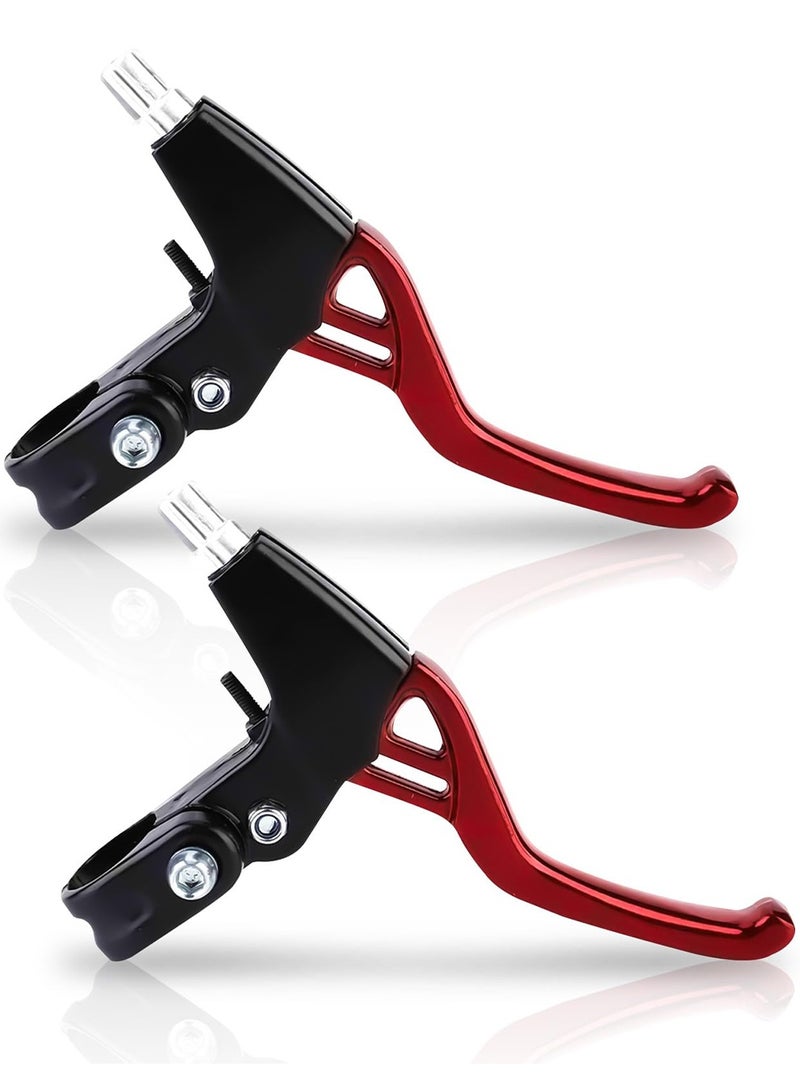 نجم ستايل 1 زوج ذراع فرامل دراجة، مقبض فرامل دراجات عالمي 22 مم متوافق مع معظم الدراجات، دراجات الطرق، الدراجات الجبلية، مقابض فرامل V، سبائك الألومنيوم MTB BMX - Image 1