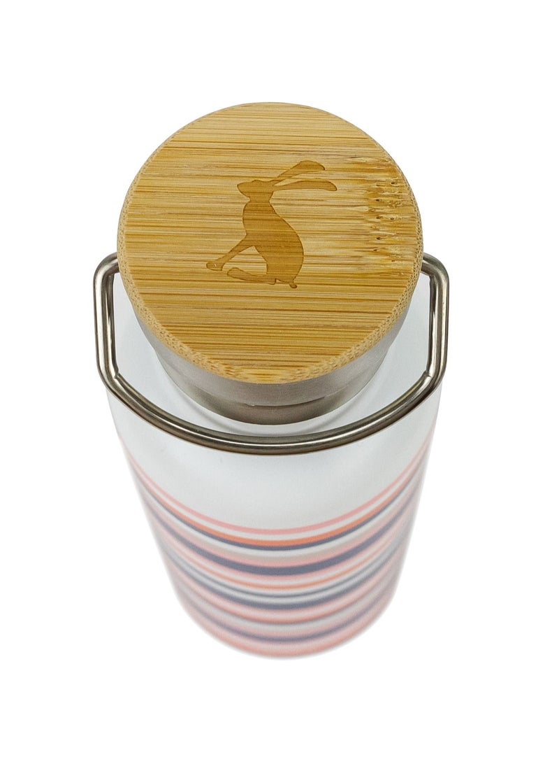 Joules Stripes Metal Water Bottle - Image 3