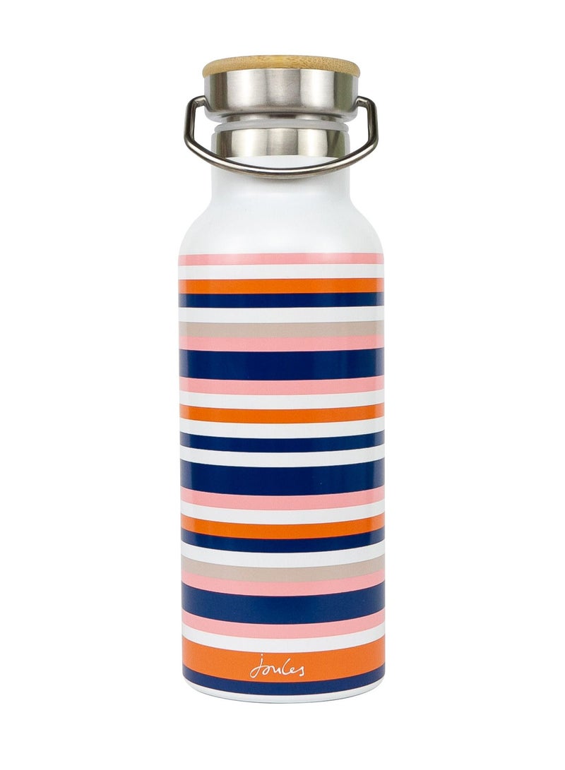 Joules Stripes Metal Water Bottle - Image 2