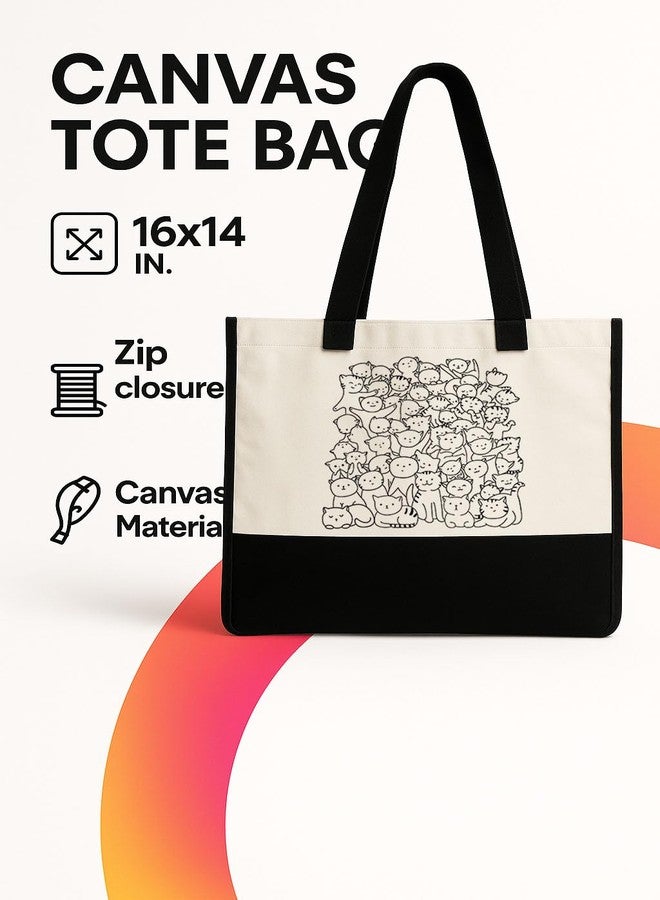 TrendoPrint Eco-Friendly Jute Tote Bag for Women | Reusable Shopping Bag with Sturdy Handles | Large Capacity Multipurpose Handbag for Grocery, Office, Travel & Daily Use (JB52) - Image 5