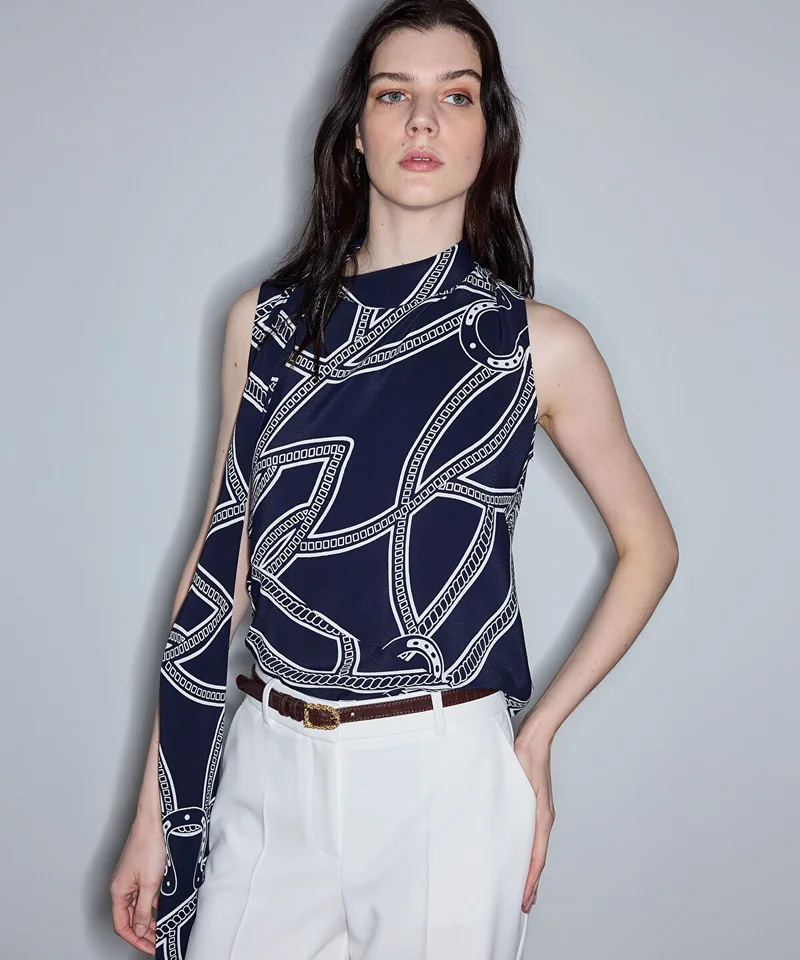 Ipekyol Printed Viscose Blouse