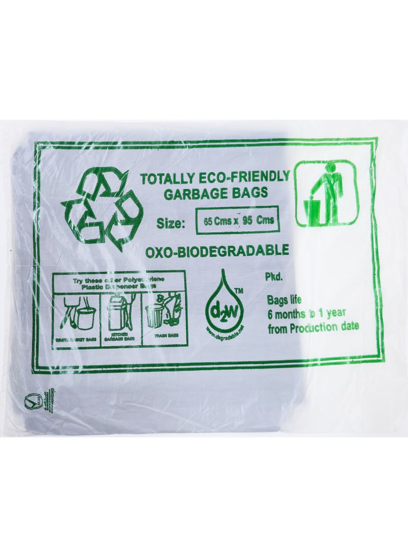 Garbage Bags | Totally Eco-friendly Trash Bags| 65 x 95cm | 12 bags - Image 4