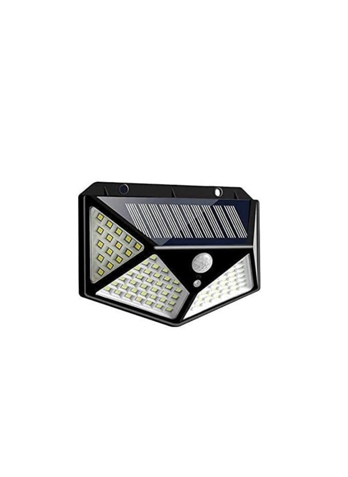 Spaceshoop Solar Light 100 LED Motion Sensor Light 4 Side Bright Light with Dim Mode - Security Lamp for Home,Outdoors Pathways | Bright Solar Wireless Security Motion Sensor Light  - Image 1