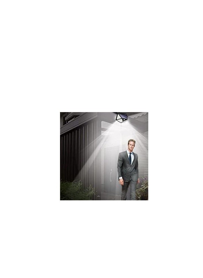 Spaceshoop Solar Light 100 LED Motion Sensor Light 4 Side Bright Light with Dim Mode - Security Lamp for Home,Outdoors Pathways | Bright Solar Wireless Security Motion Sensor Light  - Image 4
