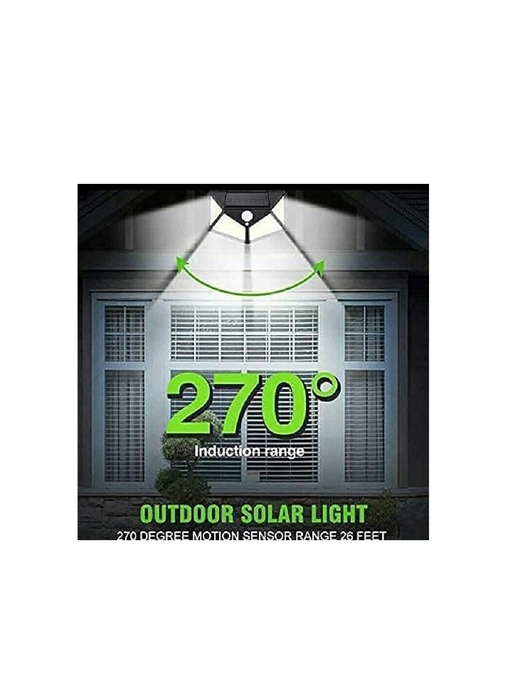 Spaceshoop Solar Light 100 LED Motion Sensor Light 4 Side Bright Light with Dim Mode - Security Lamp for Home,Outdoors Pathways | Bright Solar Wireless Security Motion Sensor Light  - Image 5