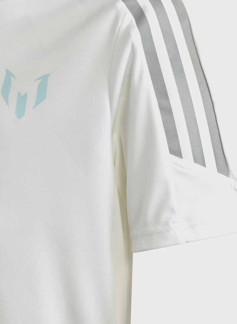 Adidas Messi Graphic T-Shirt Kids
