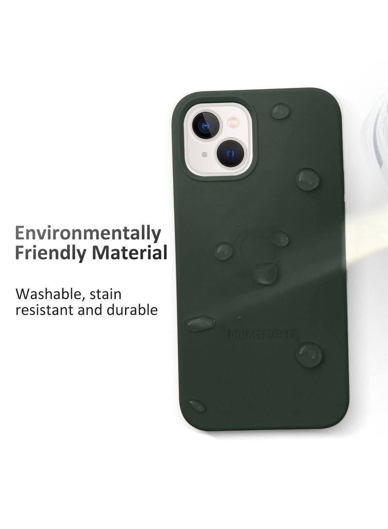 برايميت جراب حماية ايفون 13 ميني اخضر 5.4 انش ذو حواف منحنيه مقاومه للصدمات و ضد الخدش كفر حافظة متوافق مع ايفون 13 ميني أخضر - Image 3