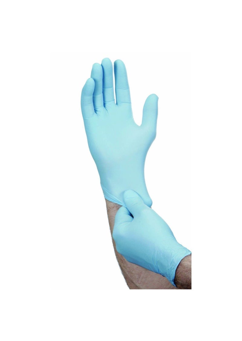 HARDY 5 mil Nitrile Powder-Free Gloves 100 Pc Medium - Image 3