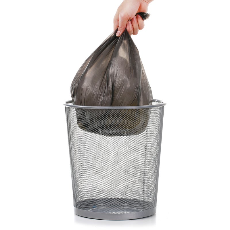 Heavy-Duty Trash Bags 18"x20" Large Capacity Eco-Friendly PE Tear-Resistant - Good Toughness Sturdy Multipurpose Bags for Food Service Industrial Grocery Healthcare Households - Image 5
