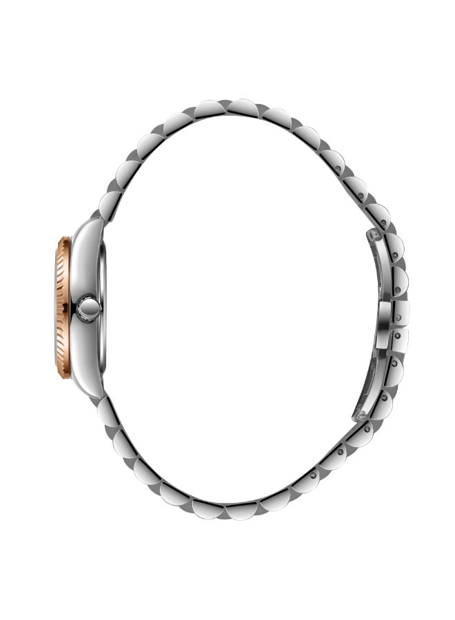 لي كوبر ساعة يد نسائية معدنية بعقارب . -  مم - Image 2