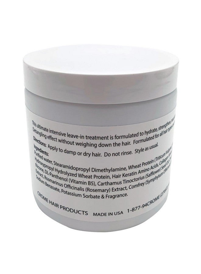 Crome Hair Food - Keratin Leave-In Conditioner - 16 Oz - Hair Treatment - Image 2