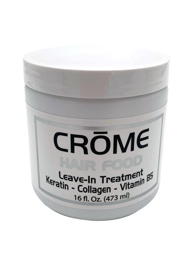 Crome Hair Food - Keratin Leave-In Conditioner - 16 Oz - Hair Treatment - Image 1