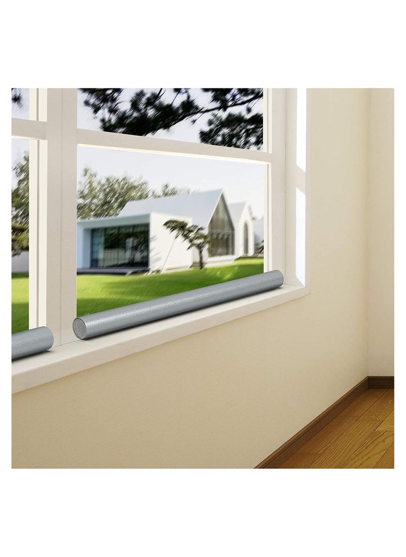 GOODONE2 - 37 Inch Door Draft Stopper Under for Bottom Twin Stopper Adjustable Sweep Noise Blocker Cold Air - Image 1