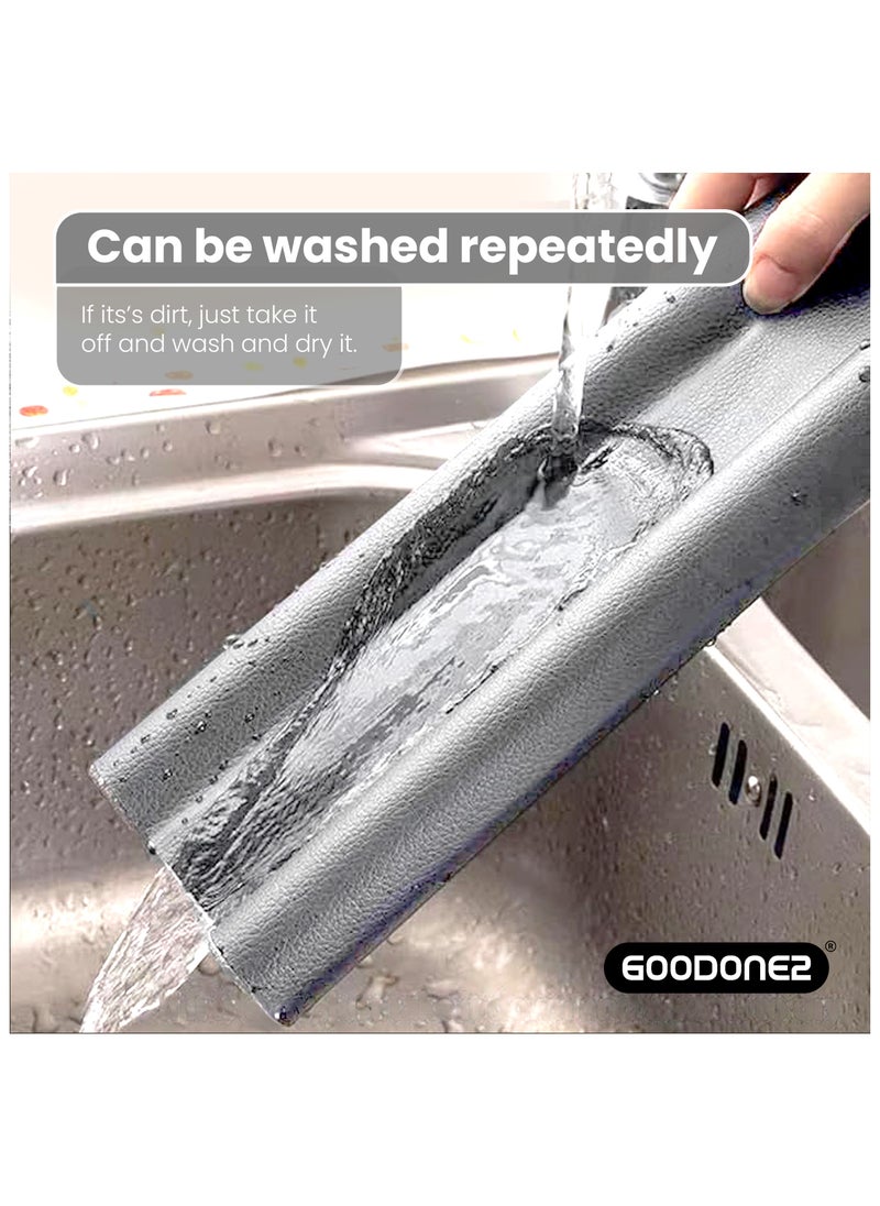 GOODONE2 - 37 Inch Door Draft Stopper Under for Bottom Twin Stopper Adjustable Sweep Noise Blocker Cold Air - Image 1