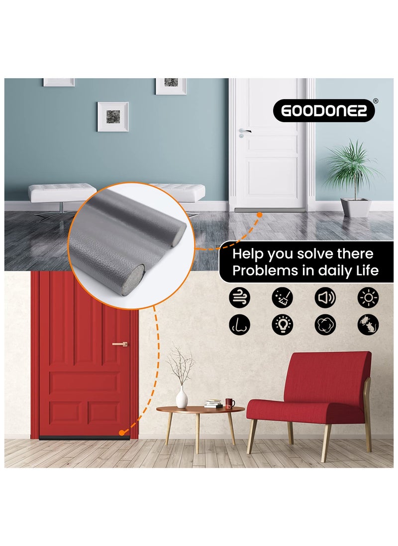GOODONE2 - 37 Inch Door Draft Stopper Under for Bottom Twin Stopper Adjustable Sweep Noise Blocker Cold Air - Image 1