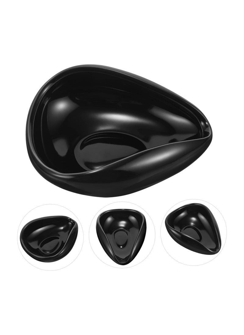 Coffee Bean Dosing Tray and Coffee Bean Spray 2-Piece Set Black