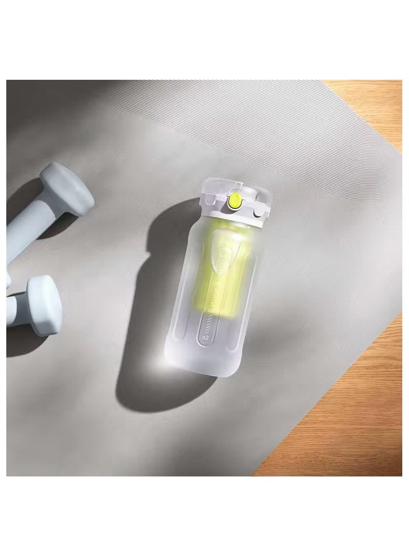 Xiaomi Mijia Sports Water Cup 1L Sport Water Bottle Portable Travel Safe Plastic Bottles For Training Sport Mixing Fitness Cup - Transparent - Image 2