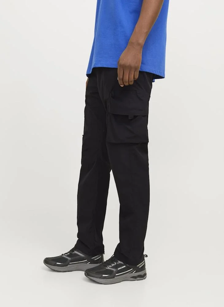 JACK & JONES Jpstkane Pocket Detail High Waist Cargo Pants