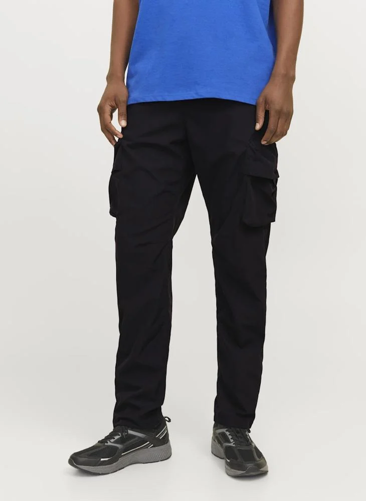 جاك اند جونز Jpstkane Pocket Detail High Waist Cargo Pants