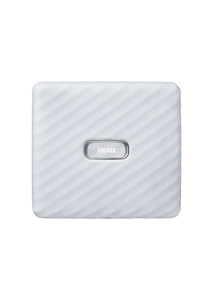 FUJIFILM - Instax Link Wide Smartphone Printer Ash White - Image 1